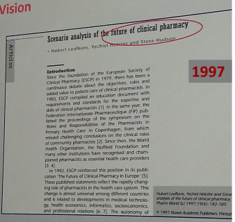 Budúcnosť klinickej farmácie v roku 1997