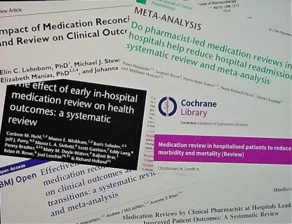 Analýza farmakoterapie a rekonciliácia v publikáciách na sympóziu ESCP